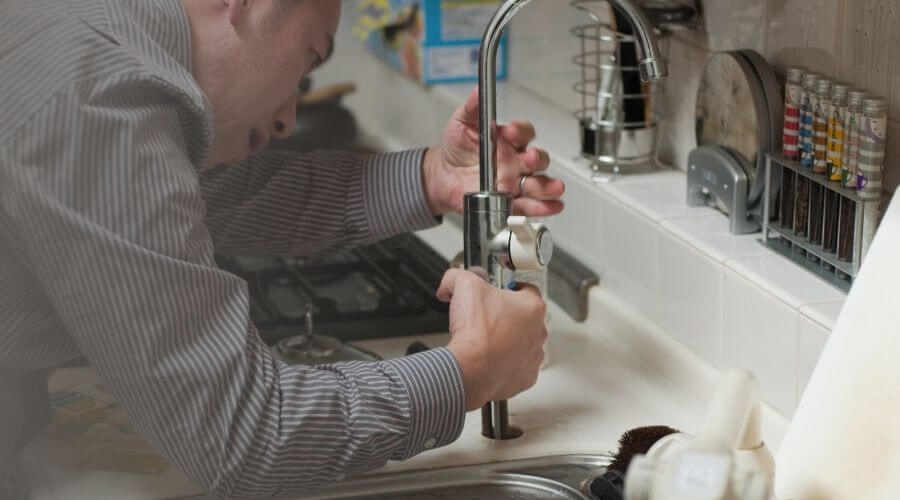 Professional sink repair in Medway, ME